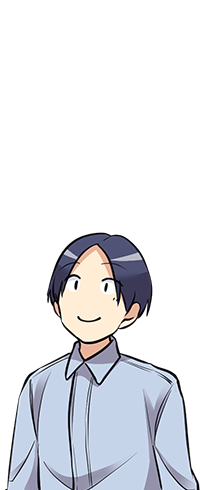 黒髪の男性